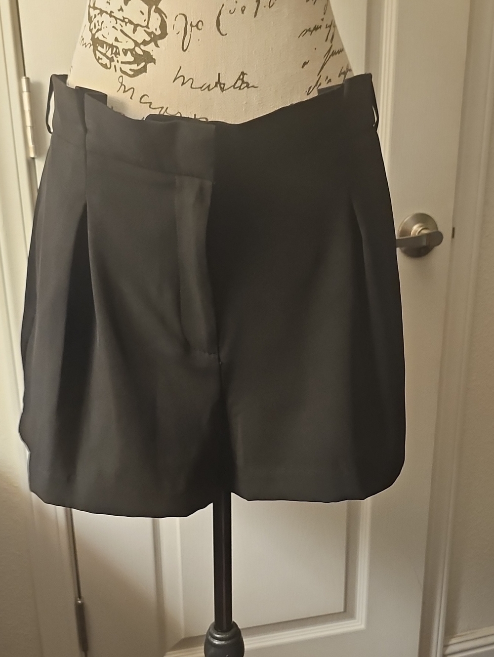 I Heart Ronson Black Tailored Bermuda Shorts